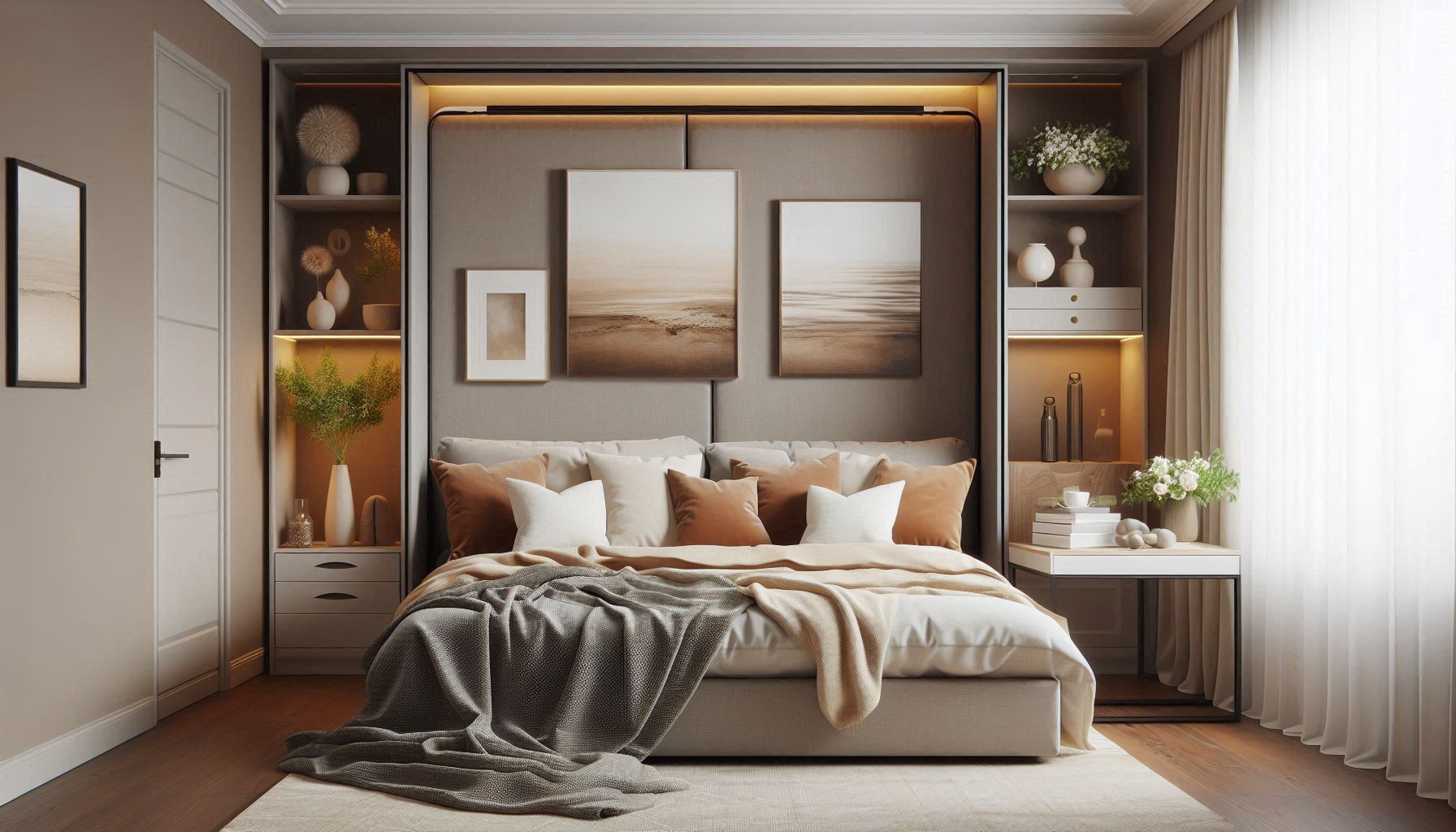 Top Horizontal Murphy Bed Ideas That Save Space and Add Style